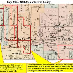 1891 Summit County Atlas