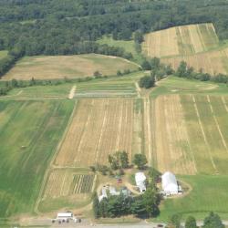 Seiberling Farm aerial view