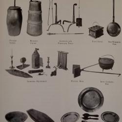 Tools used in the home of the period