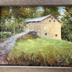 The title of this barn on Ridgewood Road is "Protected." It will be part of the silent auction at the Road Rally event.